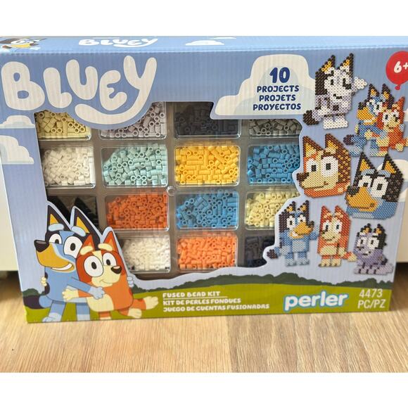 Perler Bluey Fused Bead Kit - Picture 1 of 4